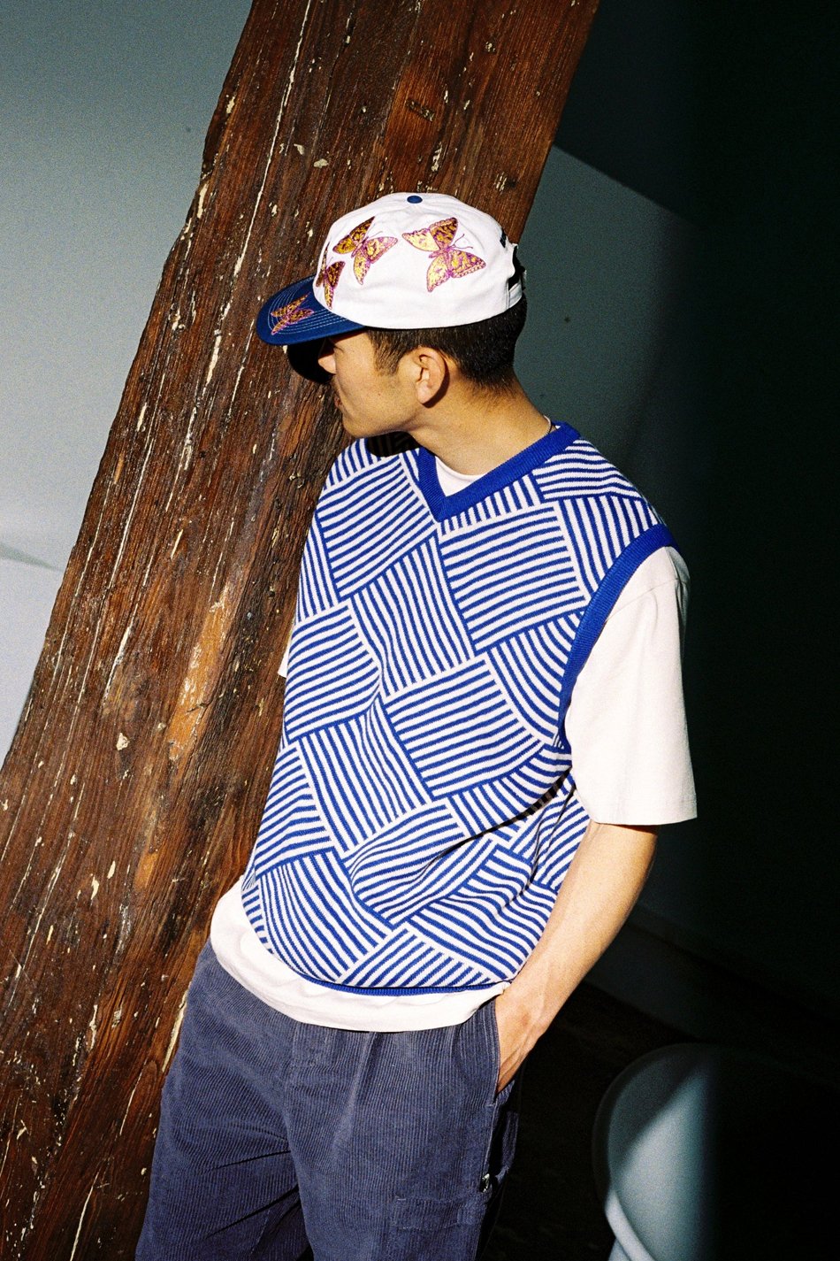 Gilet sans manches Butter Goods Parquet Knit