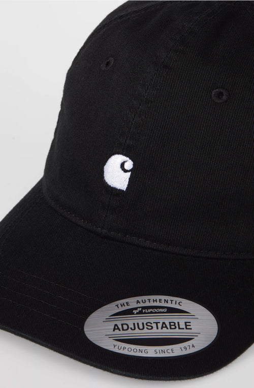 Carhartt WIP Madison Logo Schwarz/Weiß Kappe