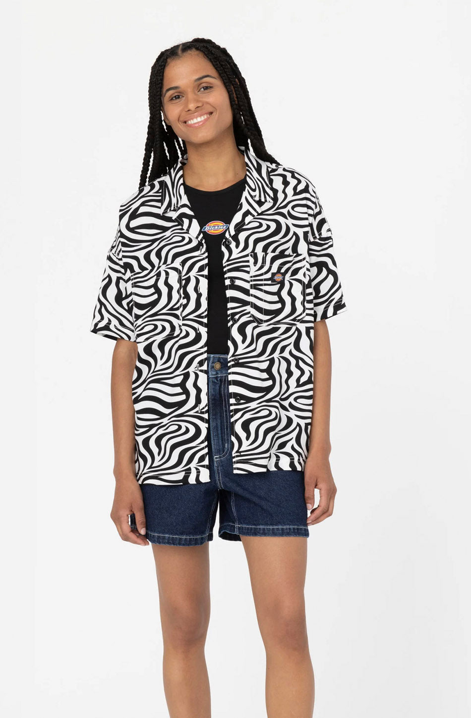 Chemise Dickies Leesburg Cloud Zebra