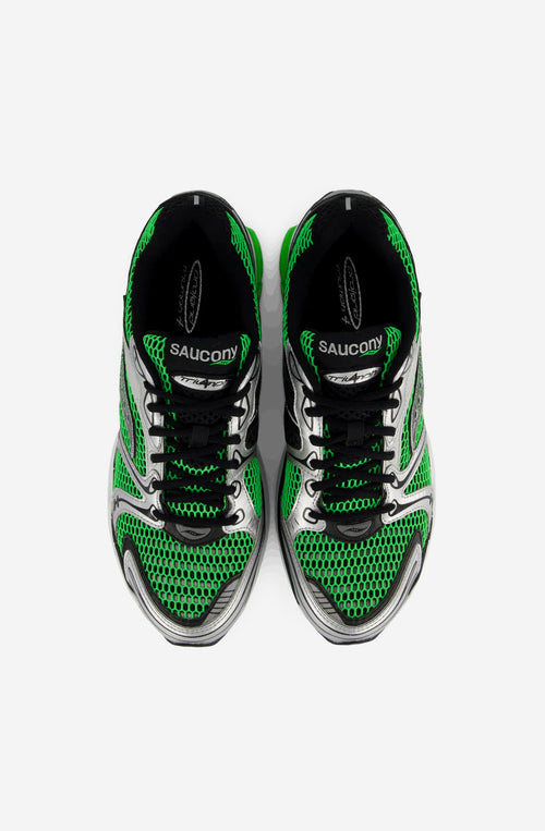 Baskets Saucony Progrid Triumph 4 Green/Silver
