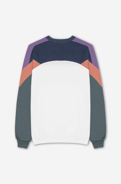 Sweatshirt Dru Ivoire / Corail