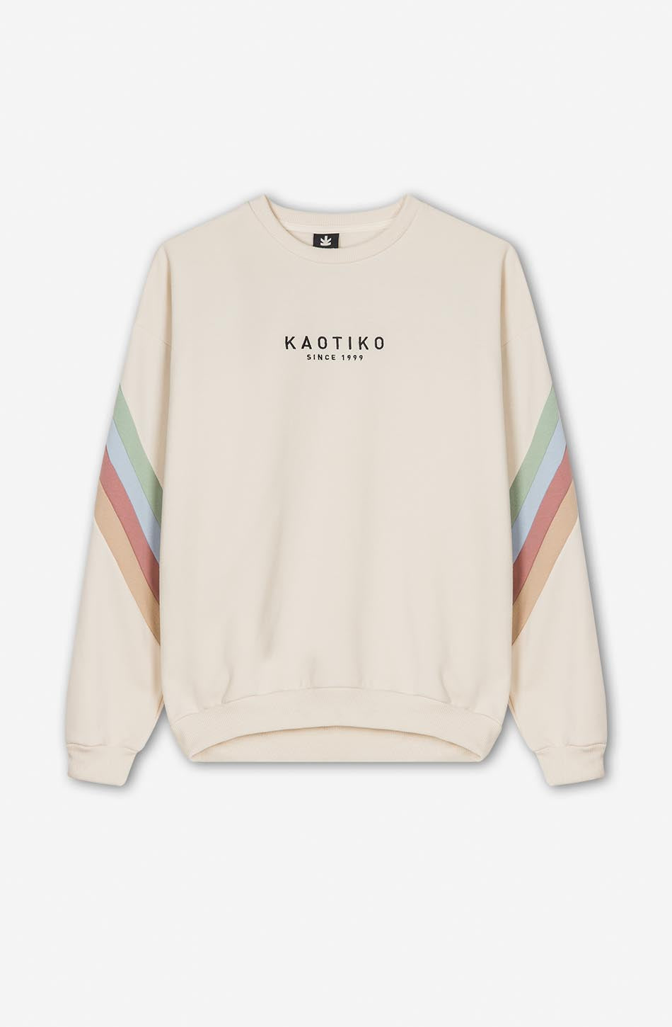 Sweatshirt Walker Bone/ Palid Green/ Baby Blue