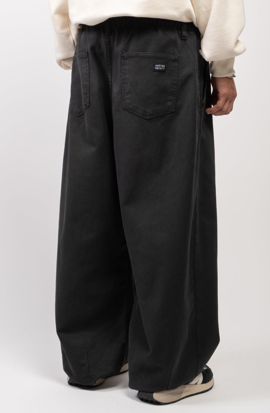 Pantalon large Dandy Noir