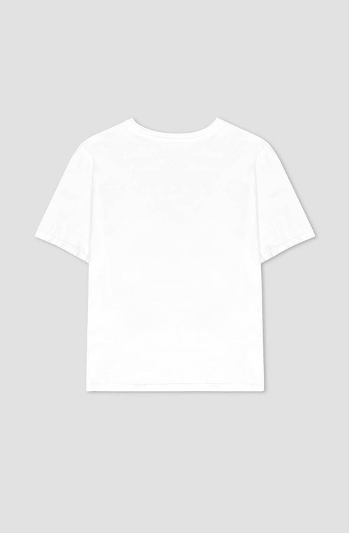 T-shirt Blanc Washed Dark People