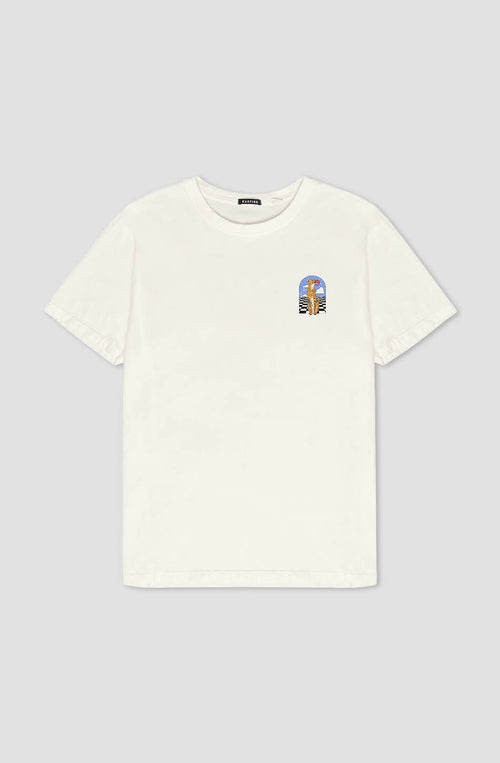 T-shirt délavé Fearless Dreamer Ivoire