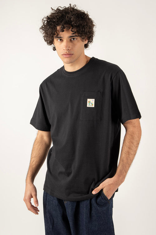 Pudel-Ballon-schwarzes T-Shirt