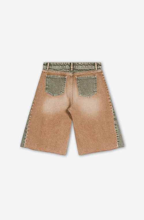 Tusa Short Washed Army/ Brown