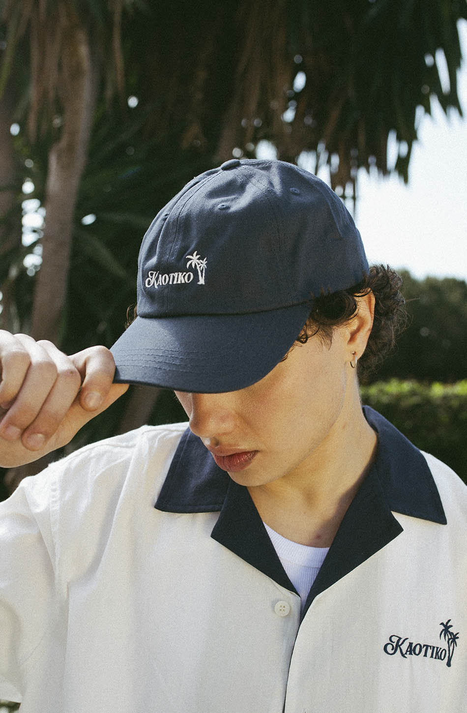 Casquette Kaotiko Palms Navy