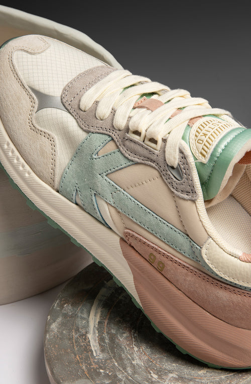 Kaotiko Detroit White Smoke Sneakers