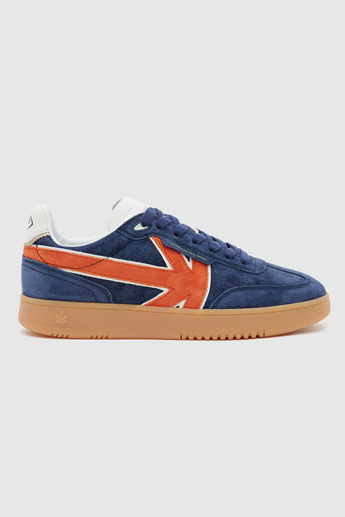 Kaotiko Chaussures Boston Suede Navy