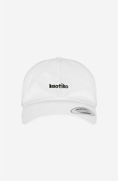 Casquette blanche de marque