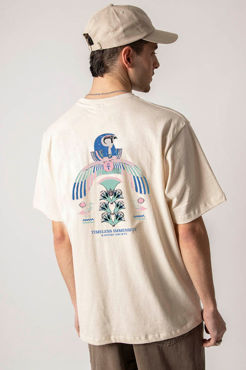 T-Shirt Timeless Immensity Tabacco aus Bio-Baumwolle