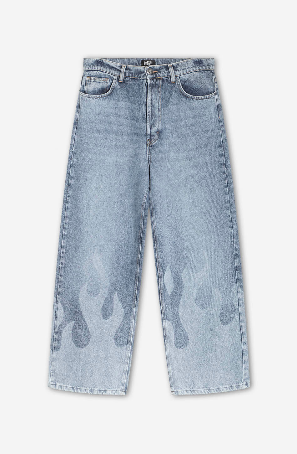 Pantalon Laser Denim Flame