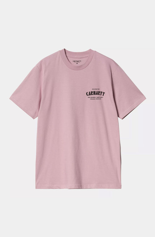 Camiseta Carhartt WIP Catalogue C Logo Hortensia