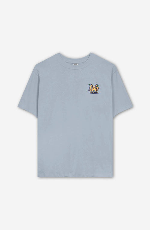 Gewaschenes „You Can Do Great Things“-Stahl-T-Shirt