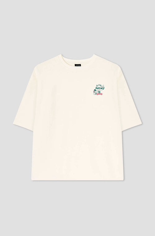 When In Doubt - T-shirt en coton biologique ivoire