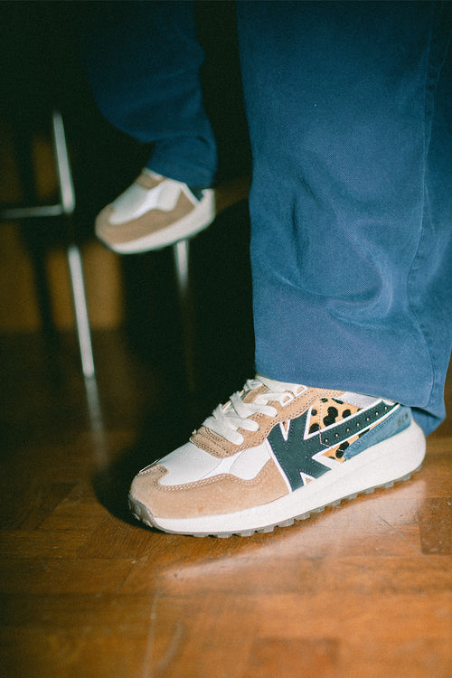 Kaotiko Detroit Glam Leopard Sneakers