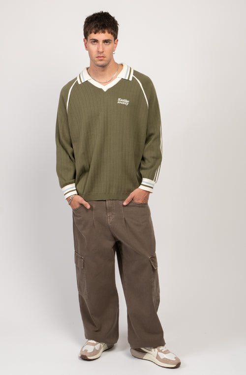 Polo Retro Sport Kaotiko Society Army