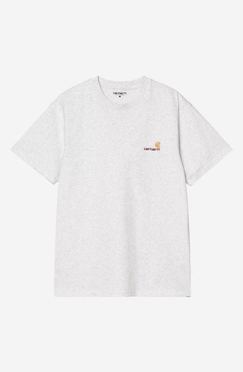 Carhartt WIP American Script Ash T-Shirt