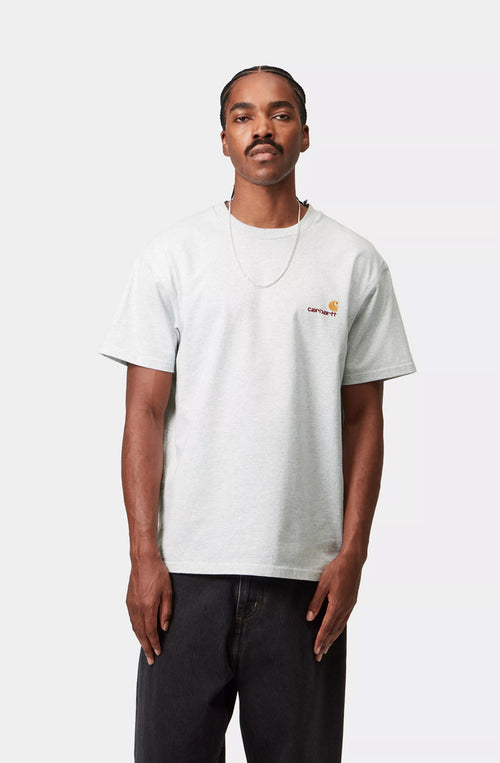 Carhartt WIP American Script Ash T-Shirt