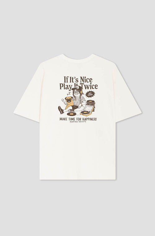 If Its Nice Organic Cotton Ivory T-shirt