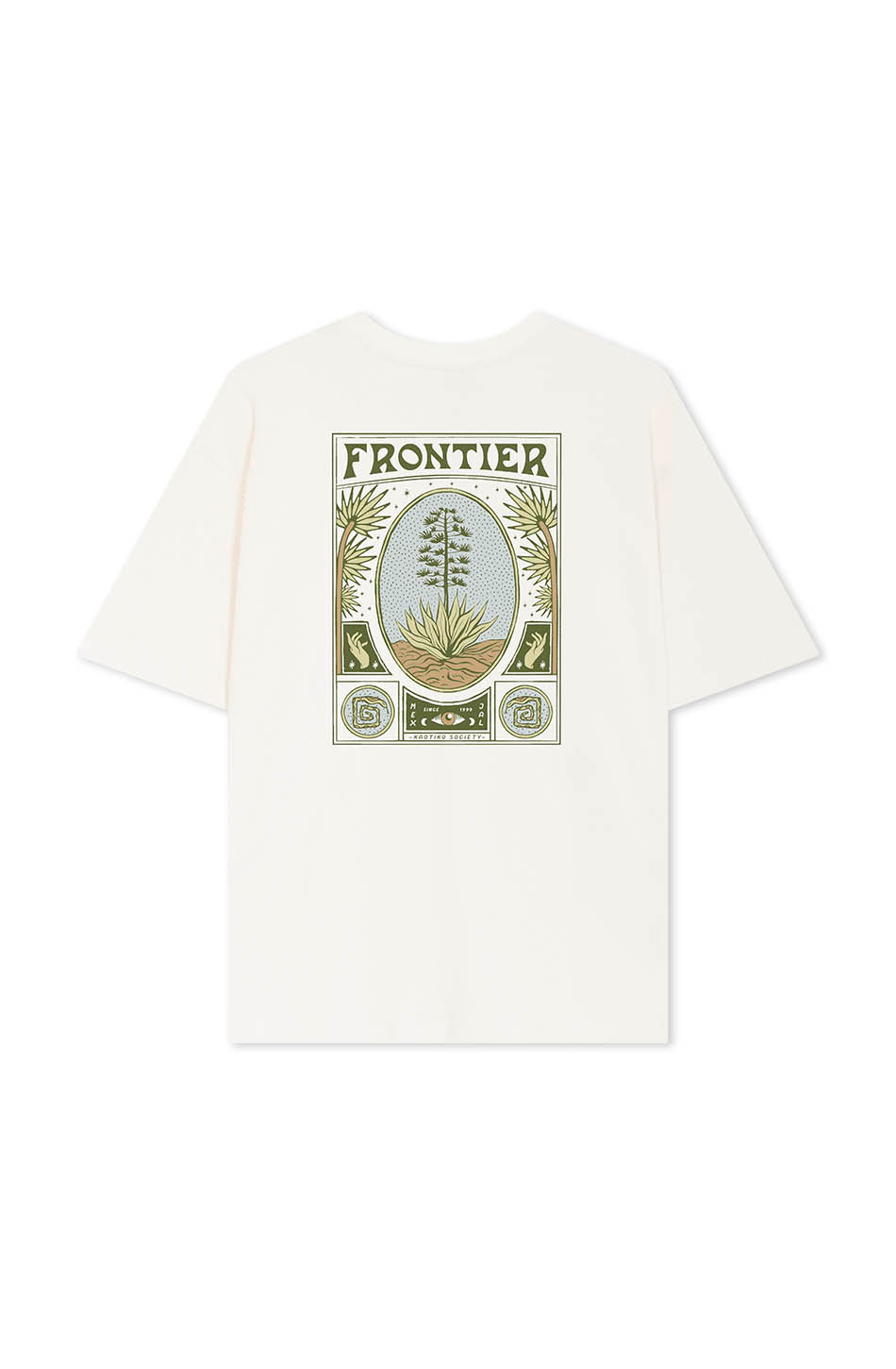 Camiseta Frontier Coton Bio Ivoire