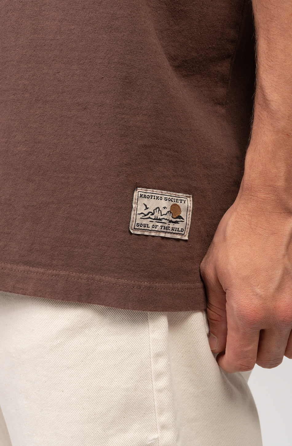 Element – West – Braunes T-Shirt