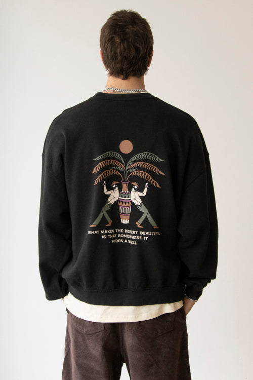 Sweat-shirt Mezcal West Black