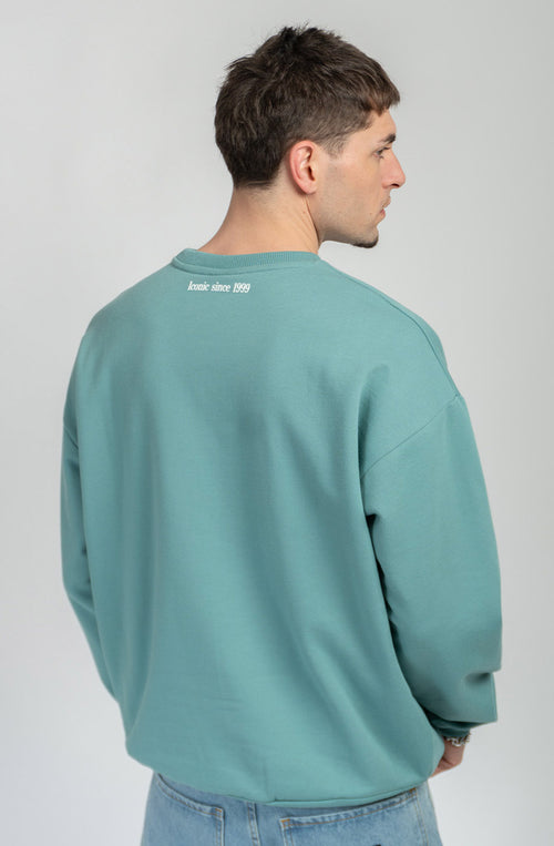Sweat-shirt Regular Iconic Basil Green