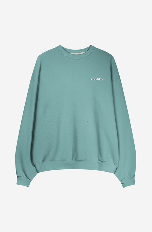 Sweat-shirt Regular Iconic Basil Green