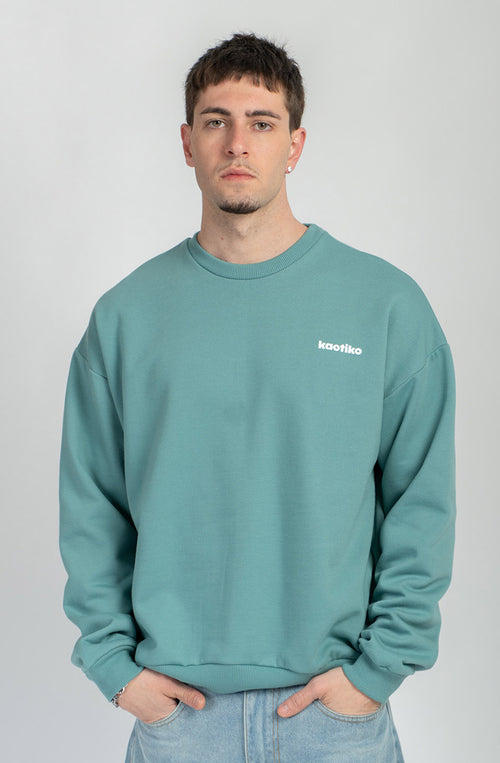 Sweat-shirt Regular Iconic Basil Green