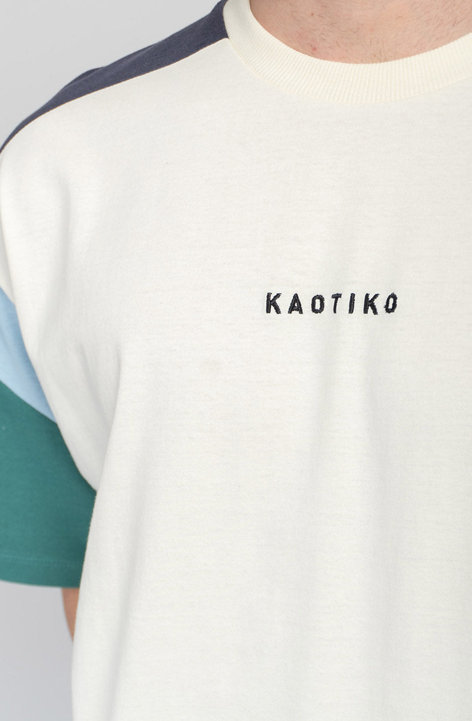 T-shirt Otawwa Ivory/Navy/Sky/Heura