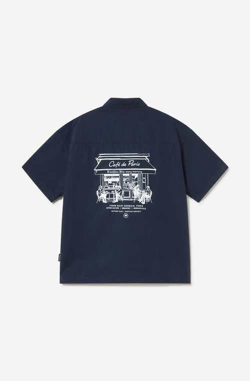 Camisa Paris Coffee Navy