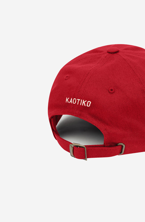 Casquette Coffee Culture Rouge - Accessoires | Kaotiko