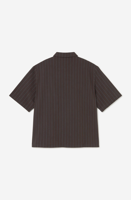 Chemise Varadero Brown Half-Zip