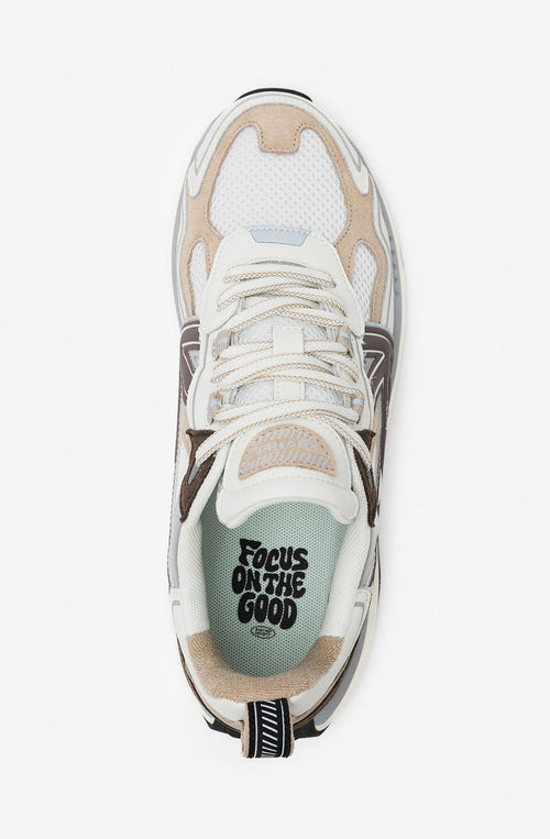 Chaussure Kaotiko Man Vancouver Tech Antique White