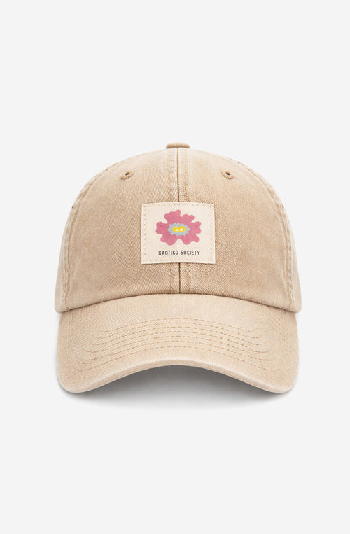 Gorra Island Flower Vintage Stone