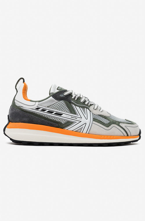 Kaotiko Man Vancouver Tech Sneakers in Armeegrün