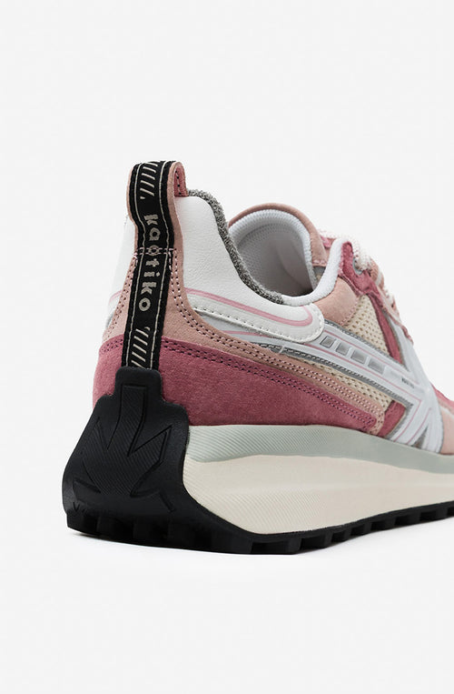 Kaotiko Damen-Sneaker Detroit Tech Sand Rose
