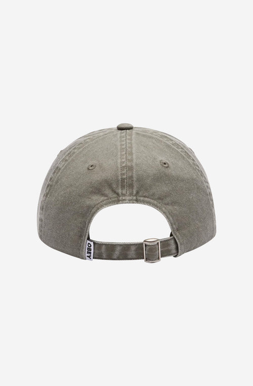 Casquette Obey Pigment Bold 6 Panel Olive