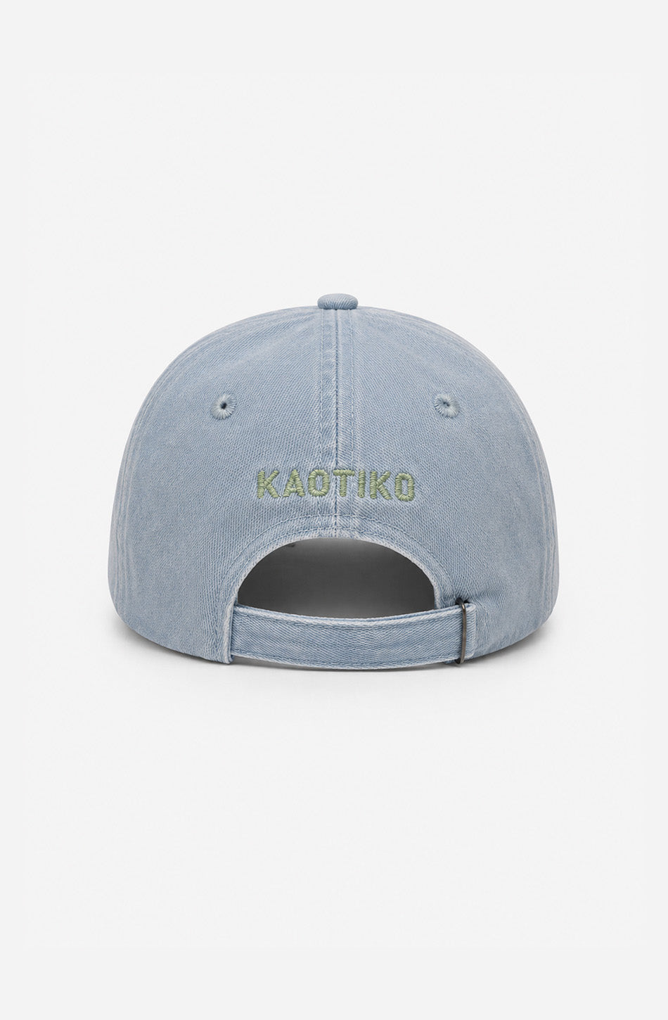 Lily Washed Aquamarine Cap