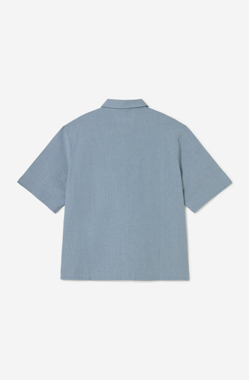 Chemise Baracoa Half Zip Blue