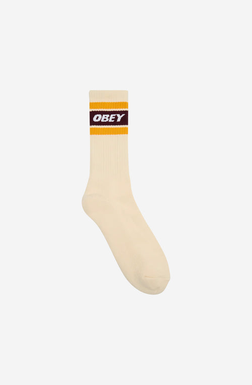 Obey Cooper II Unbleached/Zinfande Socken