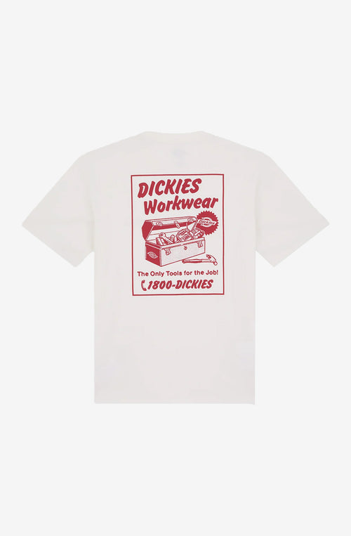 T-shirt DICKIS Dry Ridge S/S Egret