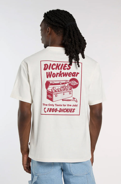 T-shirt DICKIS Dry Ridge S/S Egret