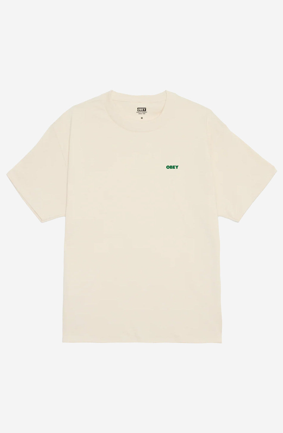 T-shirt Obey Knowledge Is Power Cream
