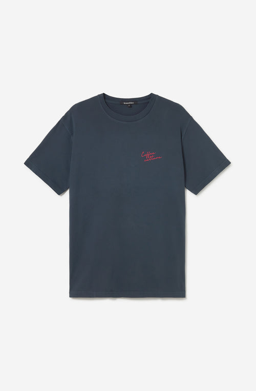 T-shirt Coffee Time Navy