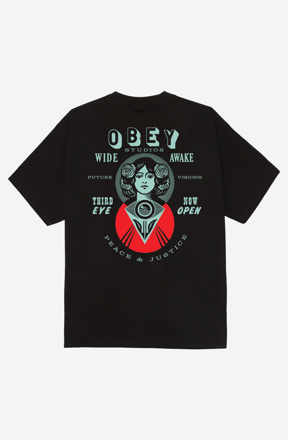 T-shirt OBEY Knowledge Is Power Cream