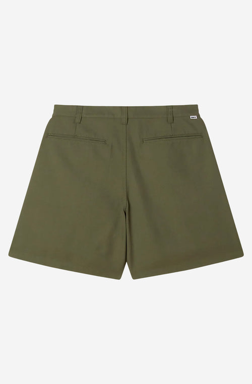 Bermuda OBEY Dean Pleated Short Tea Leaf