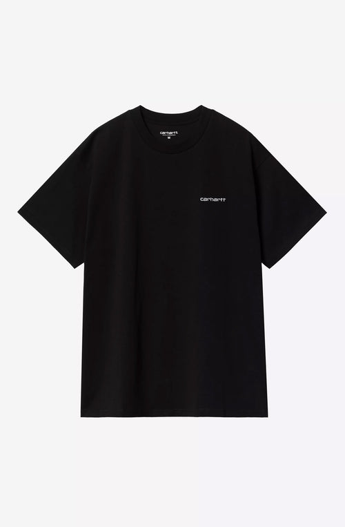 T-shirt Carhartt WIP Archice Script Organic Black
